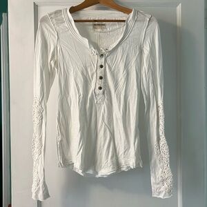 Free People crochet top